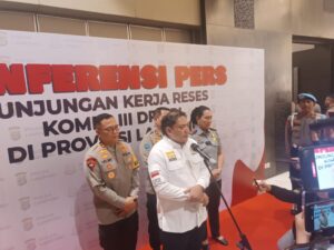 Kunker Reses ke Lampung, Komisi III DPR RI Apresiasi Kejujuran Aiptu Supriyanto