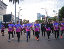 Bhayangkara Run 2024 Sukses, Kapolresta Bandar Lampung Ajak Masyarakat Hidup Sehat Dengan Olahraga