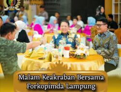 Ketua DPRD Provinsi Lampung Bapak Ahmad Giri Akbar, SE., M.BA menghadiri acara Malam Keakraban Bersama Forkopimda Lampung. Bertempat di Kejaksaan Tinggi Lampung. Senin, 2/9/2024