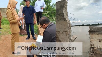 TPT Jembatan Way Bungur Roboh Sebelum Digunakan, Pembangunan Rp 9,3 Miliar Disorot